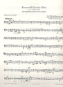 Konzert B-Dur fr Oboe, Streicher und Bc Cello / Ba