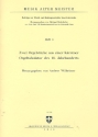 2 Orgelstcke aus einer Krntner Orgeltabulatur des 16. Jahrhunderts