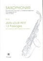 13 passages pour saxophone alto et vibraphone/marimba