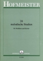 20 melodische Studien fr Horn und Klavier