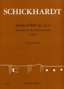 Sonate d-Moll op.22,3 fr 4 Blockflten (AATB) Partitur und Stimmen