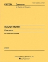 Concerto for clarinet and orchestra for clarinet and piano