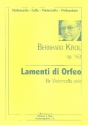 Lamenti di Orfeo op.163 fr Violoncello solo