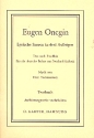 Eugen Onegin Libretto (dt)