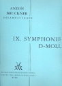 Sinfonie d-Moll Nr.9 in der Originalfassung von 1894 fr Orchester Dirigierpartitur