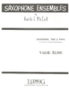 Valse Elise for 3 saxophones (AAT) score and parts