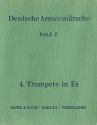 Deutsche Armeemrsche Band 1 fr Blasorchester Trompete 4 in Es