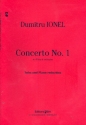 Concerto no.1 for tuba and orchestra for tuba and piano