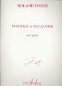 Hommage a Villa-Lobos pour guitare