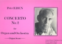 Concerto no.2 for organ and orchestra organ score