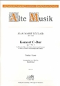 Konzert C-Dur op.7,3 fr Flte (Oboe, Violine), Streicher und Bc Partitur