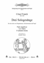 3 Sologesnge fr 1 oder 2 Singstimmen, Soloinstrument und Orgel,  Partitur und Stimmen