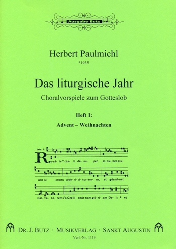 Das liturgische Jahr Band 1 - Advent - Weihnachten fr Orgel