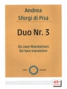 Duo Nr.3 fr 2 Mandolinen Stimmen