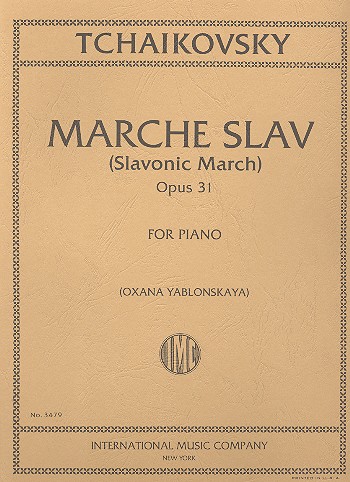Marche slav op.31 for piano