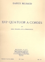 Quatuor  cordes no.16 op.303 partition et parties