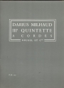 Quintette  cordes no.3 op.325 pour 2 violons, 2 altos et violoncelle partition en miniature