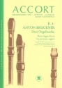 3 Orgelwerke fr groen Blockfltenchor Partitur und Stimmen