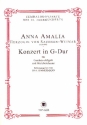Konzert G-Dur fr Cembalo und Orchester Partitur