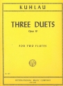 3 Duets op.10 for 2 flutes parts