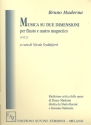 Musica su due dimensioni  per flauto e nastro magnetico (percussione)