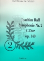Sinfonie C-Dur Nr.2 op.140 fr Orchester Partitur