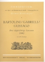 3 doppelchrige Canzonen (1608) zu 8 Stimmen (SSAB/SSAB) Partitur