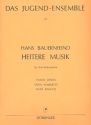 Heitere Musik fr Violine (Oboe), Viola (Klarinette) und Violoncello (Fagott) Partitur und Stimmen