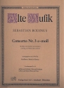 Konzert e-Moll Nr.3 für Flöte und Orchester Partitur