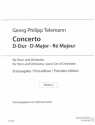 Konzert D-Dur fr Horn und Orchester Streicherset (1-1-1-1-1)