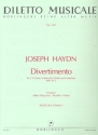Divertimento Hob.II:C5 fr 2 Violinen, Cello (Viola) und Kontrabass