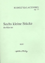 6 kleine Stcke op.13 fr Klavier