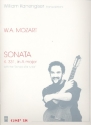 Sonata A major KV331 for guitar