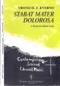 Stabat mater dolorosa Hymn for mixed chorus a cappella,  score