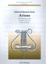Arioso from Cantata BWV156 for clarinet and piano