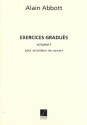 Exercices gradues d'apres Czerny vol.1 pour l'accordeon  (initation)