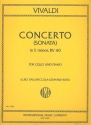 Concerto e minor RV40 for cello and piano