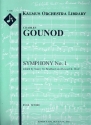 Symphony D major no.1  for orchestra conductor's score