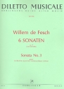 Sonate g-Moll op.8,3 fr Sopranblockflte (fl, vl) und Bc