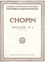 Ballade fa mineur no.4 op.52 pour piano