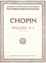 Ballade fa mineur no.4 op.52 pour piano