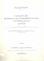 Concerto C-Dur op.44,11 fr Flautino (Altblockflte), Streicher und Bc Streicherset (3-3-2-3)
