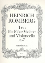 Trio op.7 fr Flte, Violine und Violoncello Stimmen
