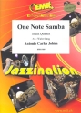One Note Samba for brass quintet score and parts