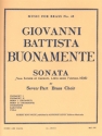SONATA FROM SONATE ET CANZONI LIBRO 6 FOR 7-PART BRASS CHOIR SCORE+PARTS