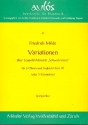 Variationen ber Leopold Mozarts Schwabentanz fr 3 Oboen und Englischhorn (3 Klarinetten) Spielpartitur