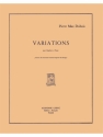VARIATIONS POUR HAUTBOIS ET PIANO