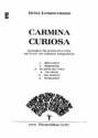 Carmina curiosa Grotesken fr gem Chor a cappella Partitur