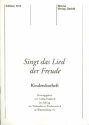 Singt das Lied der Freude fr Kinderchor und Instrumente