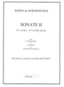 SONATE RE MINEUR NO.2 POUR 2 VIOLON- CELLES SEULS (OU 2 BASSONS , BASSON ET VIOLONCELLE)